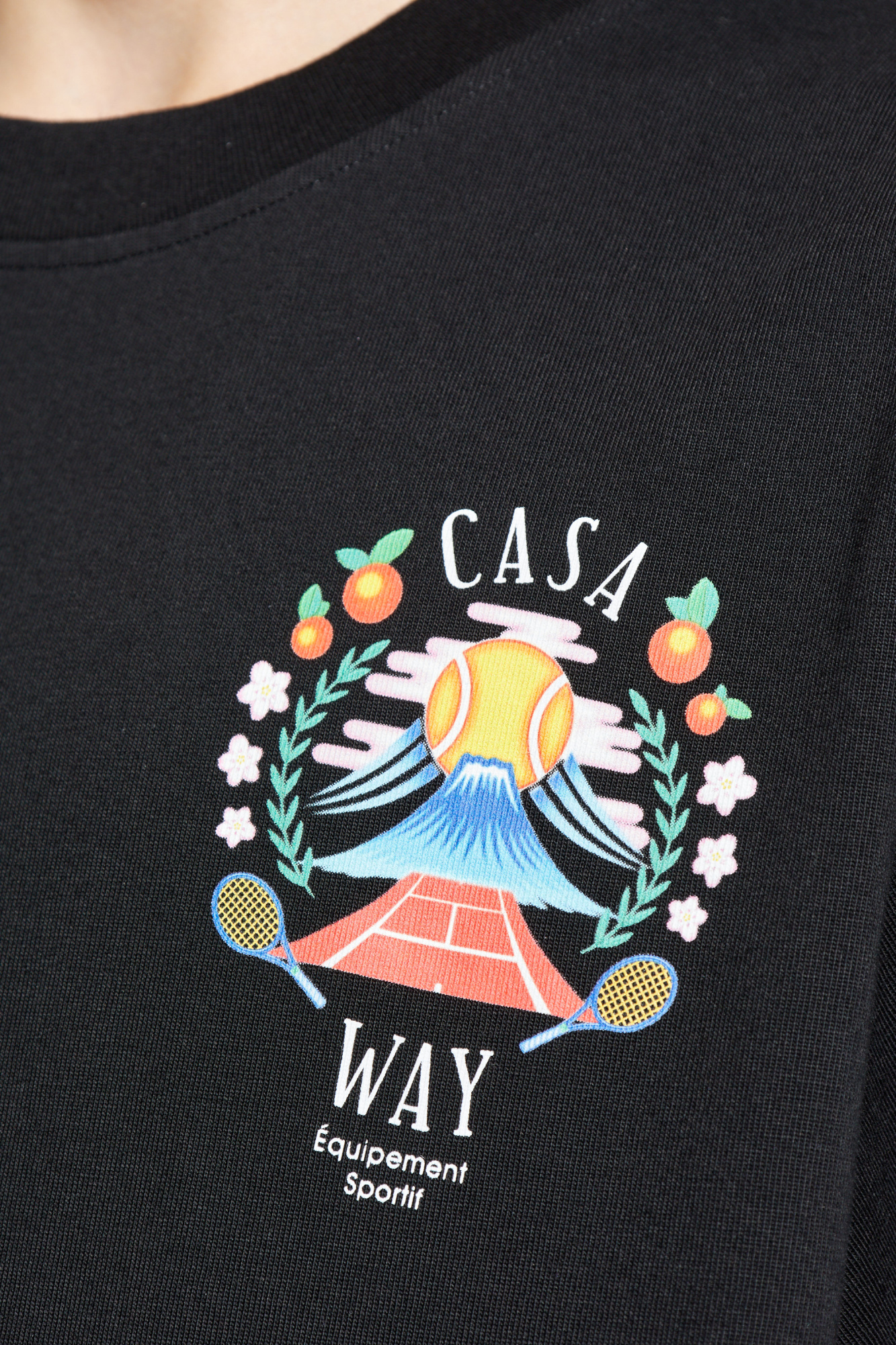 Casablanca T-shirt with logo | Men's Clothing | Vitkac